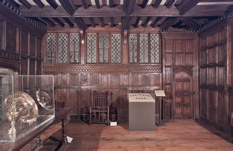 tudor linenfold panelling|tudor elizabethan architecture.